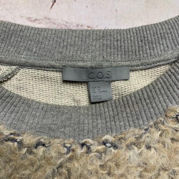 COS Wool Front Sweatshirt - Picture 4 of 7